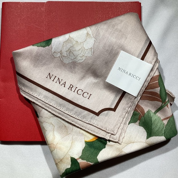 Nina Ricci Scarf🦃$3 Pick1!! - Picture 2 of 6